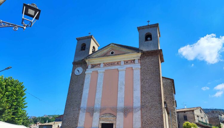 facciata chiesa di sant’andrea apostolo 2023 jenne