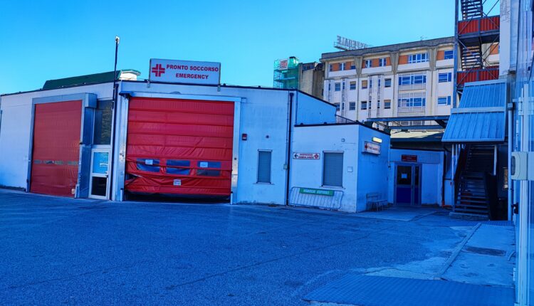 esterno pronto soccorso di Avezzano 2024